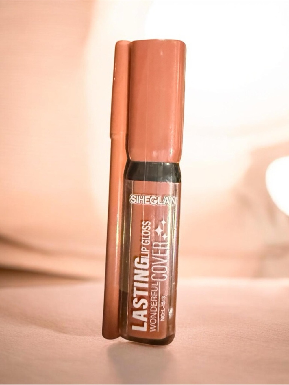 SHEGLAN Lasting Lip Gloss in Warm Nude - Picture 1 of 1